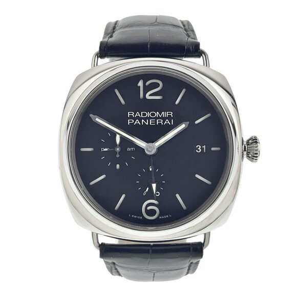 Panerai Radiomir Stainless Steel Black Dial 47mm Automatic Men’s Watch PAM00323 - Picture 1 of 9